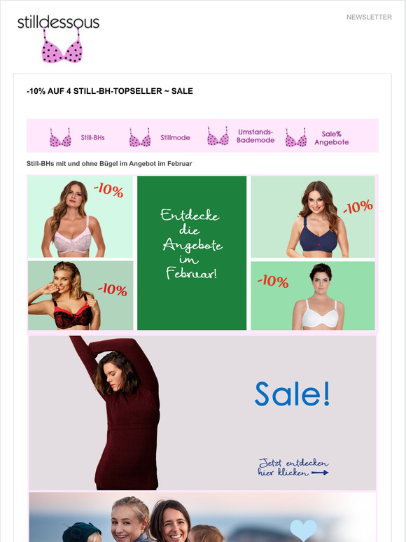 -10% auf 4 Still-BH-Topseller ~   Sale