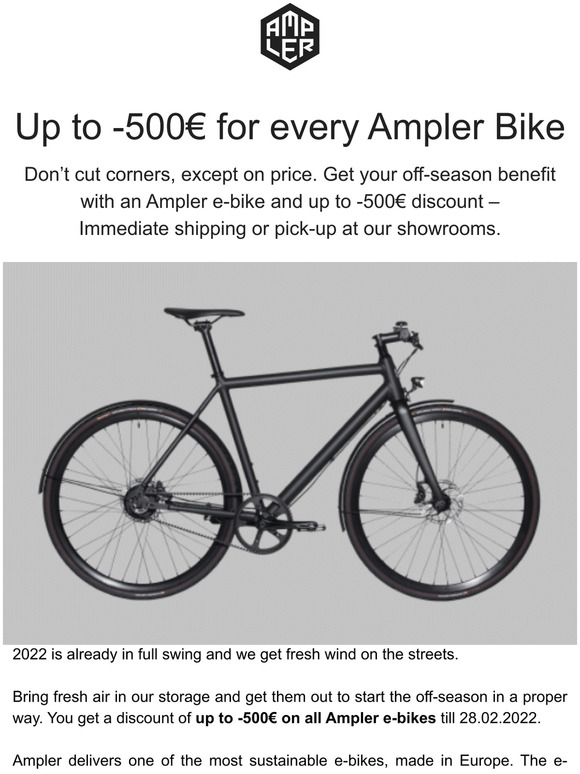 Ampler discount bikes outlet