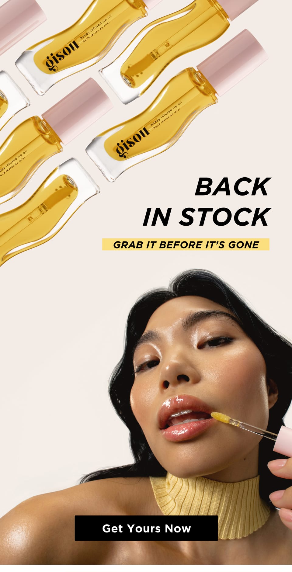 Gisou: BACK IN STOCK Honey Infused Lip Oil