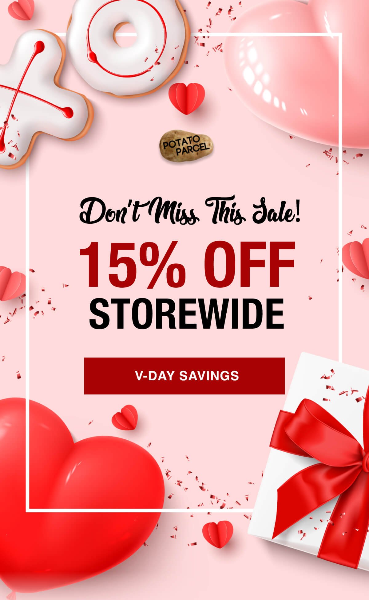 Don’t Miss This Sale! 15% OFF STOREWIDE