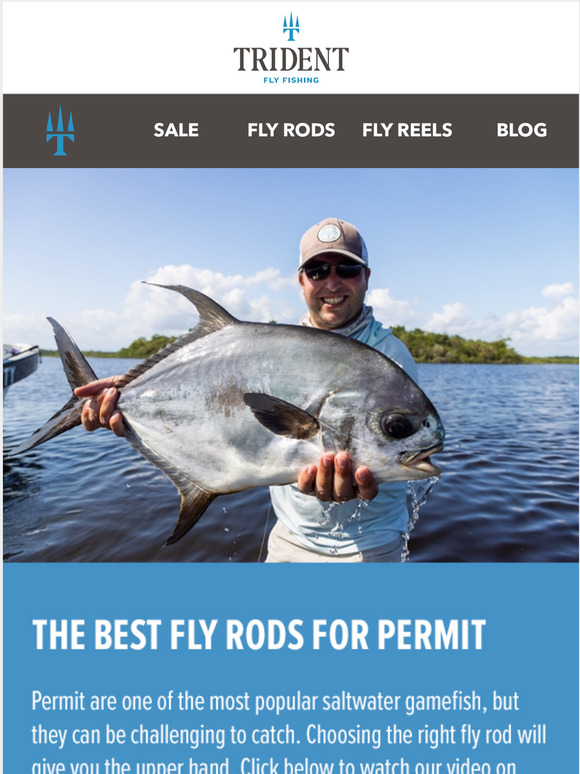 Trident Fly Fishing Best Fly Rods for Permit Milled