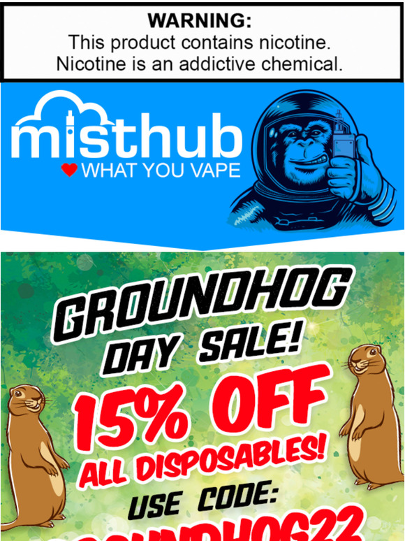 Happy Groundhog's Day - Shop The Sale!