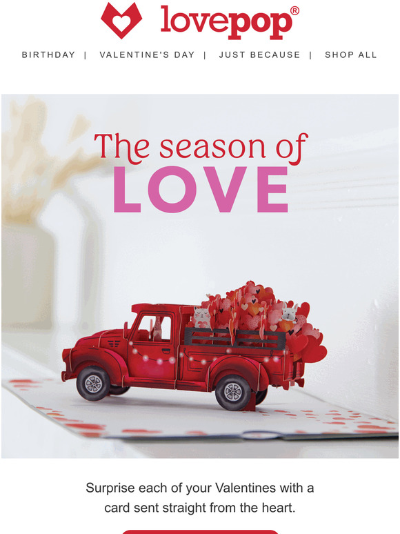 Lovepop Cards Pull their heartstrings Milled