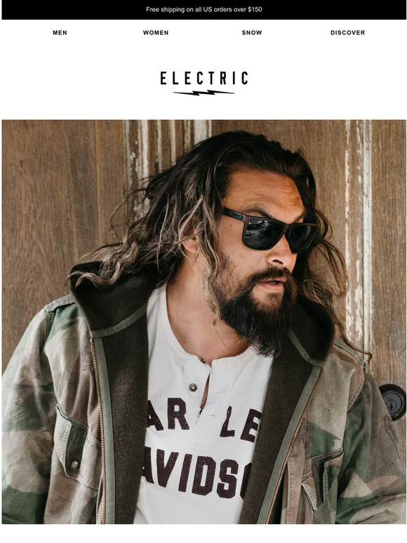 Jason Momoa x Electric Milled