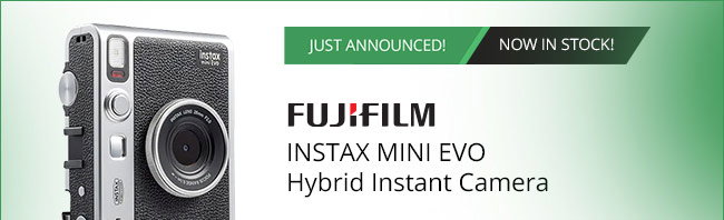Fujifilm Instax Mini EVO Hybrid Instant Camera