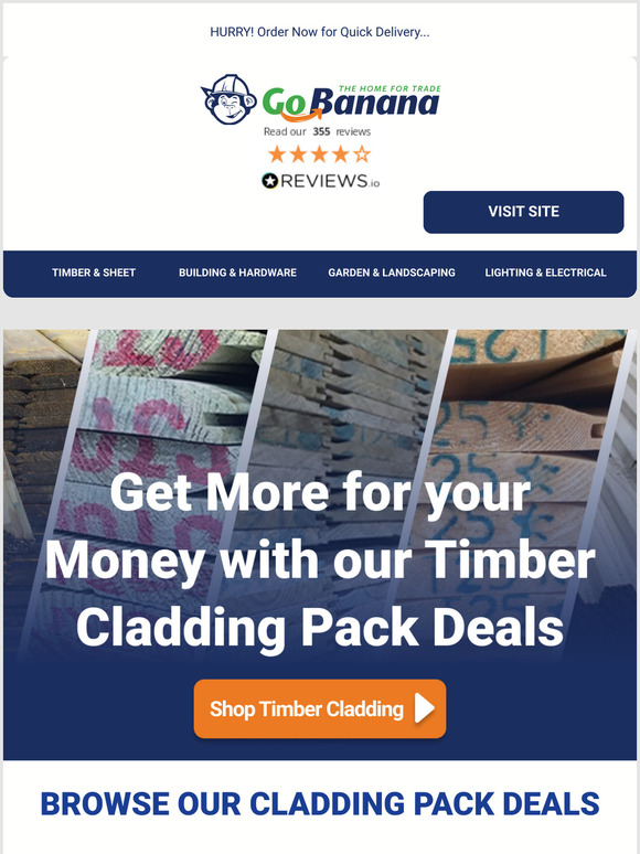 Check Out These Timber Cladding DEALS