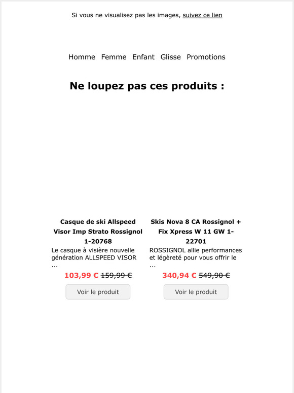 -ne loupez pas ces produits !