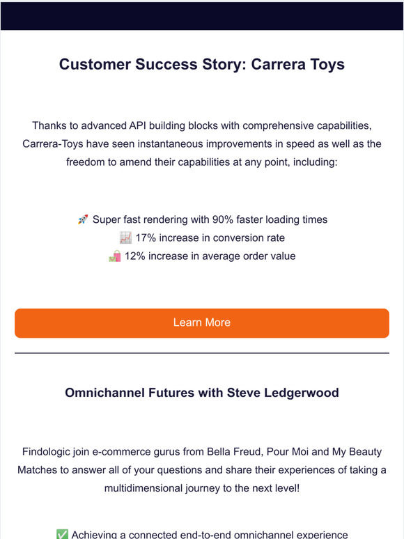 Your E-Commerce Fix! Conversational Commerce, Search Insights and more...