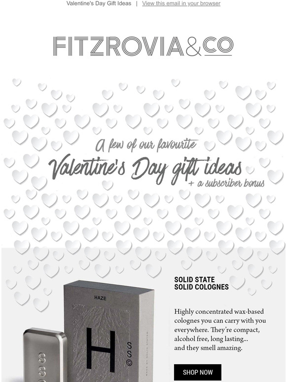 Happy Valentines, with love from us...
