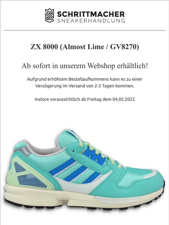 ZX 8000 - Almost Lime - Ab sofort Online erhltlich!