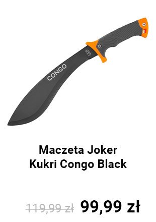 Maczeta Joker Kukri Congo Black