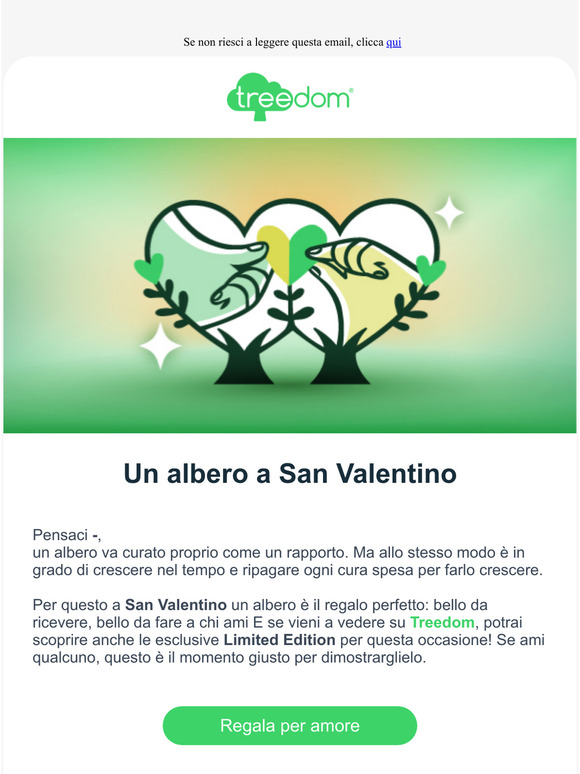 Un albero significa amore