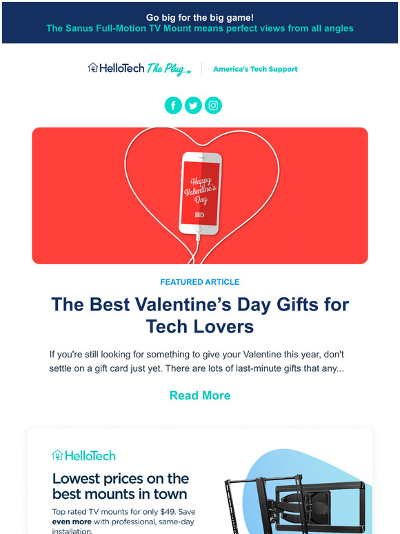 HelloTech The Plug How High Should You Mount Your New TV? Milled