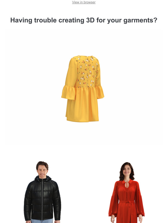 3D TechPack to eCommerce ready Ghost images @ $100