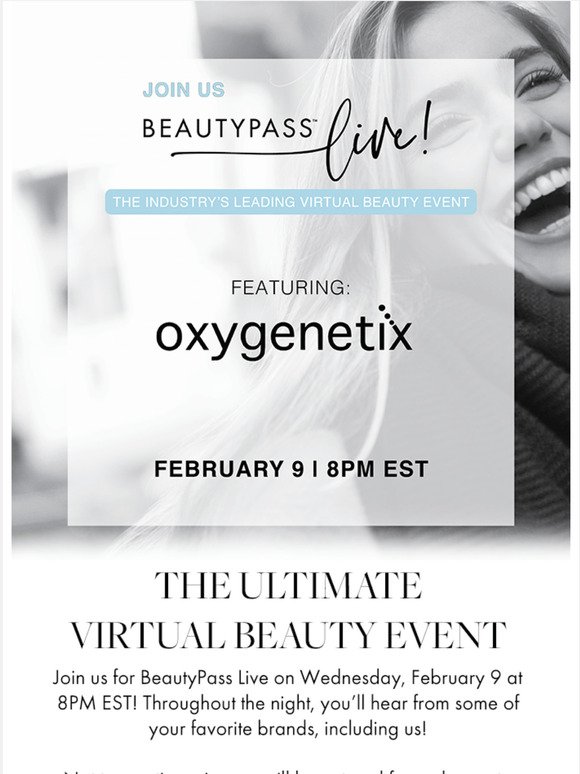 Join Us: Virtual BeautyPass Live! 