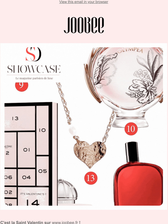 Des bijoux pour la Saint Valentin