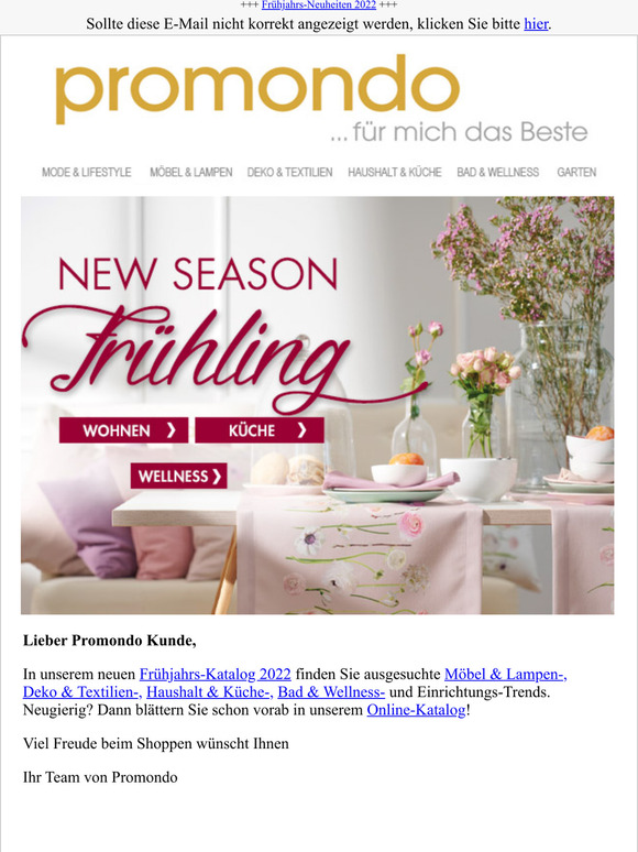 New Season Frhling!