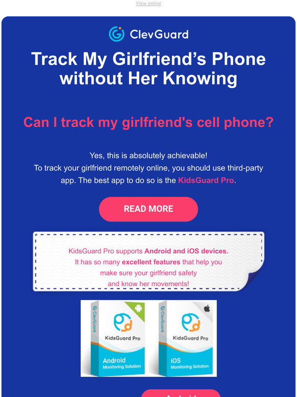 ClevGuard: 2022 How to Track My Girlfriends Phone without Her Knowing