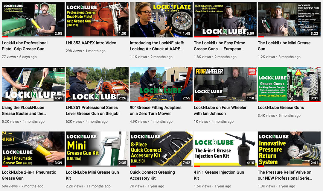 LockNLube How to Load and Prime a Grease Gun Milled