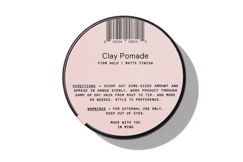 Firsthand clay pomade