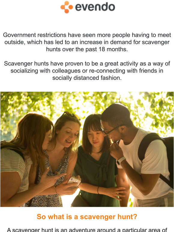 How scavenger hunts can benefit your event