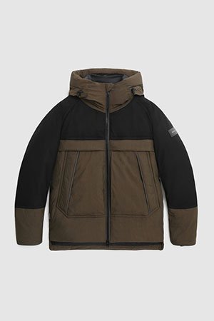 Teton padded Jacket in Ripstop cotton
