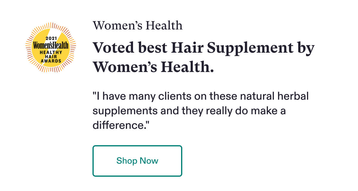 Nutrafol Voted best Hair Growth Supplement by Harpers Bazaar. Milled