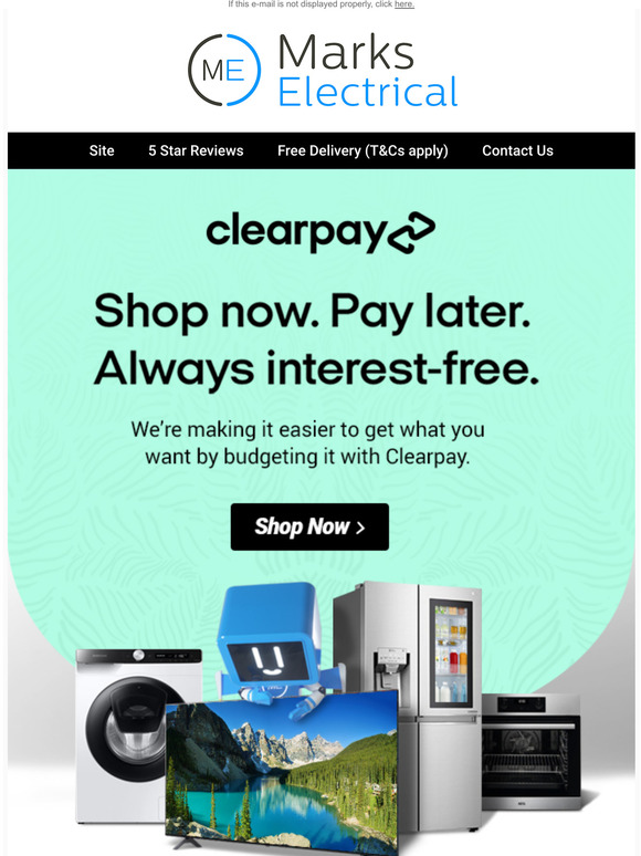 electric cooker clearpay