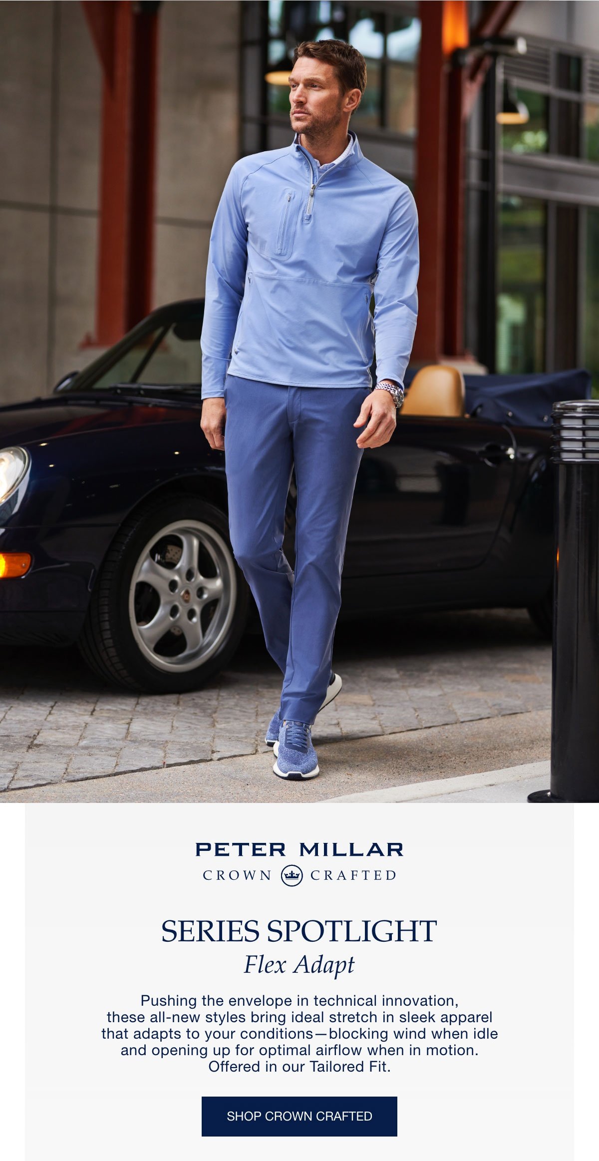 Buy Peter Millar Crown Sport Brevard Performance Pants - Dark