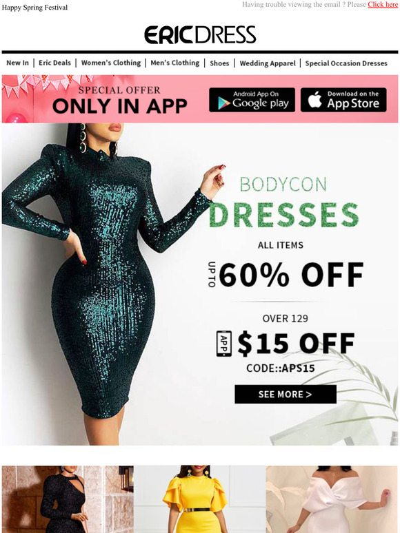 Perfect Bodycon Dresses for Valentine's Day