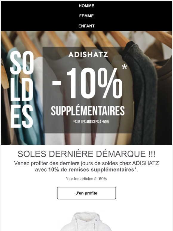 Dernire dmarque !! -10% supplmentaires