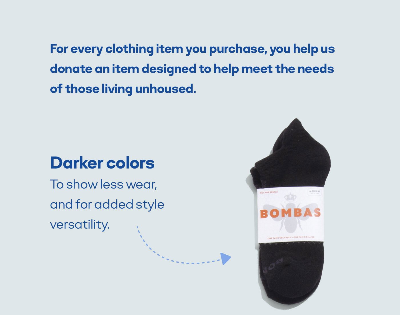 Bombas: Why We Donate Socks, T-Shirts, and Underwear