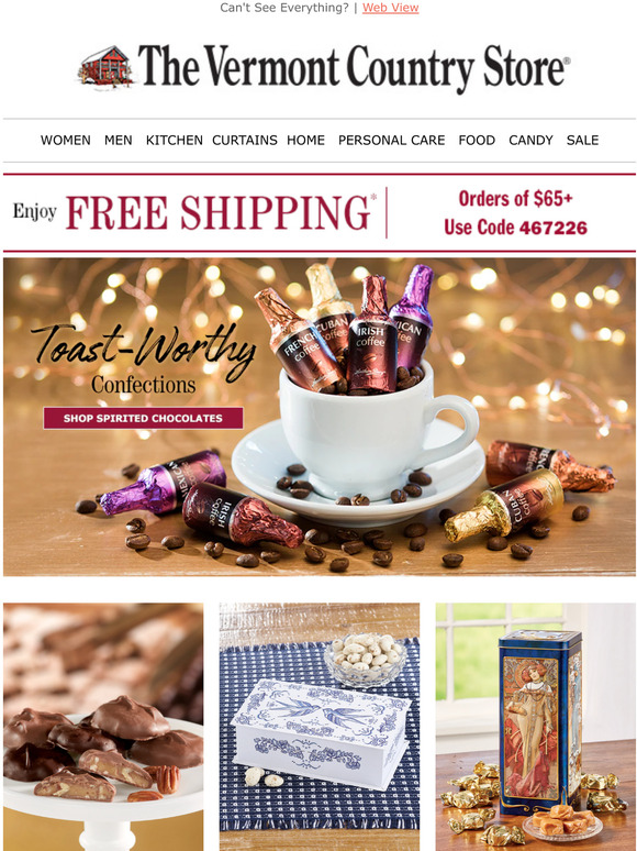 The Vermont Country Store Visit Our Classic Candy Counter Milled