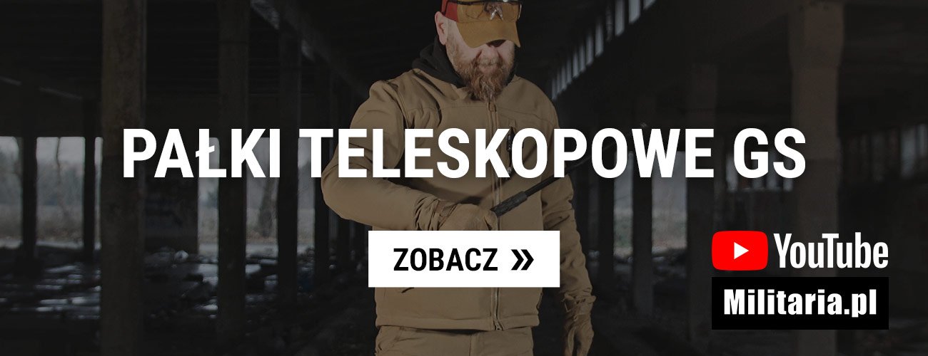 Pałki teleskopowe GS - długości, rękojeści i inne cechy | Sklep Militaria.pl