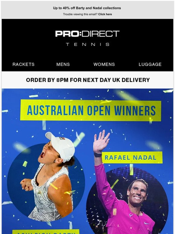 Explore The Australian Open Collection 