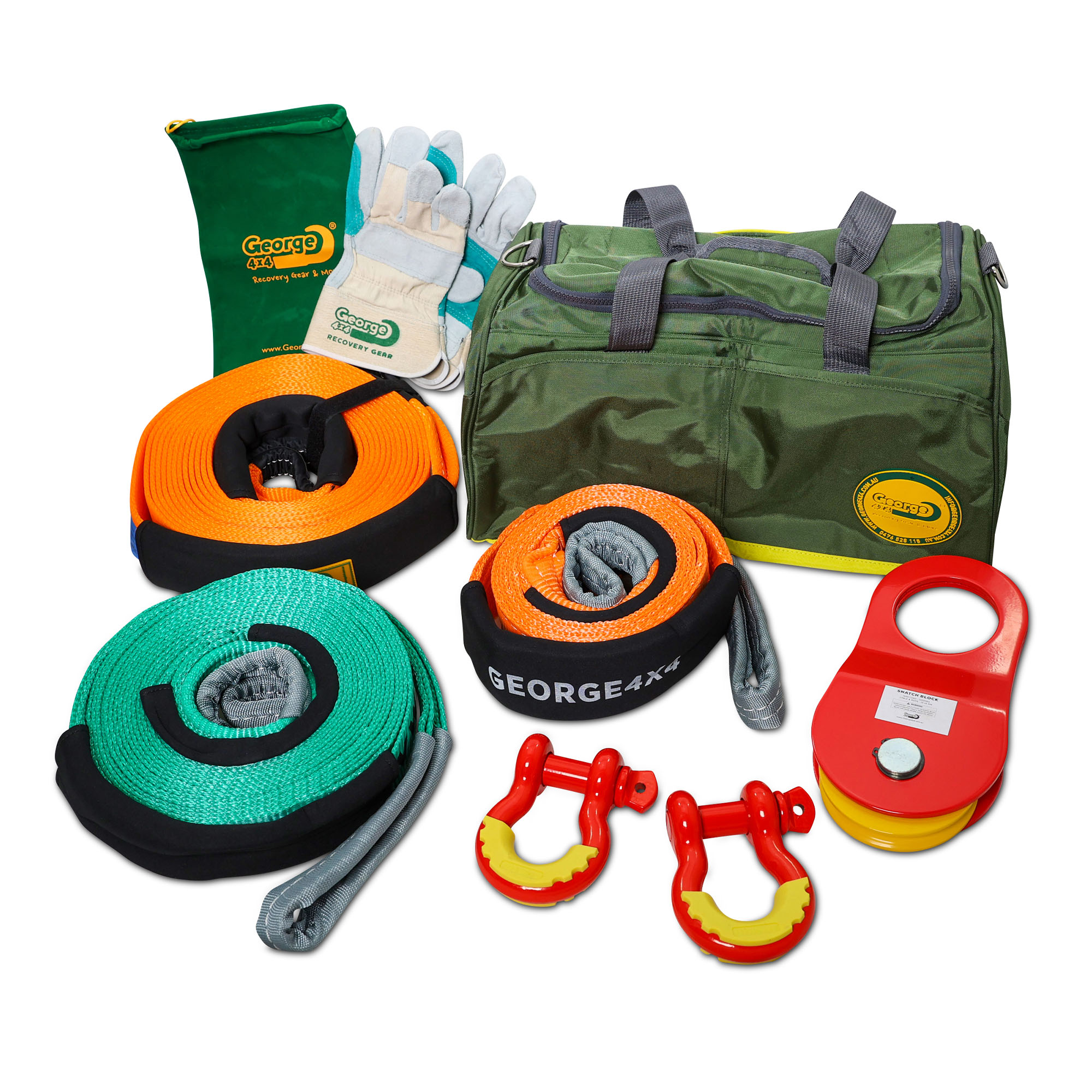 Dynojet The NEW Dynojet 8Piece Winch Recovery/Extraction Kit! Milled