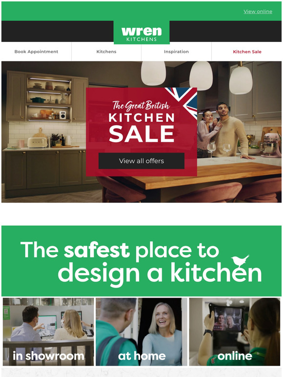 Make big savings in The Great British Kitchen Sale