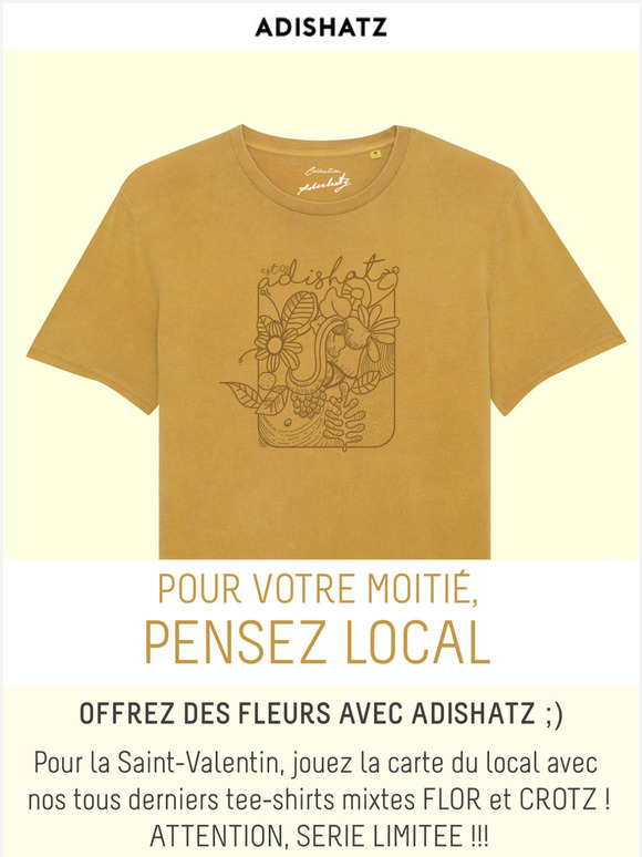Saint-Valentin Offrez des fleurs avec ADISHATZ ;)
