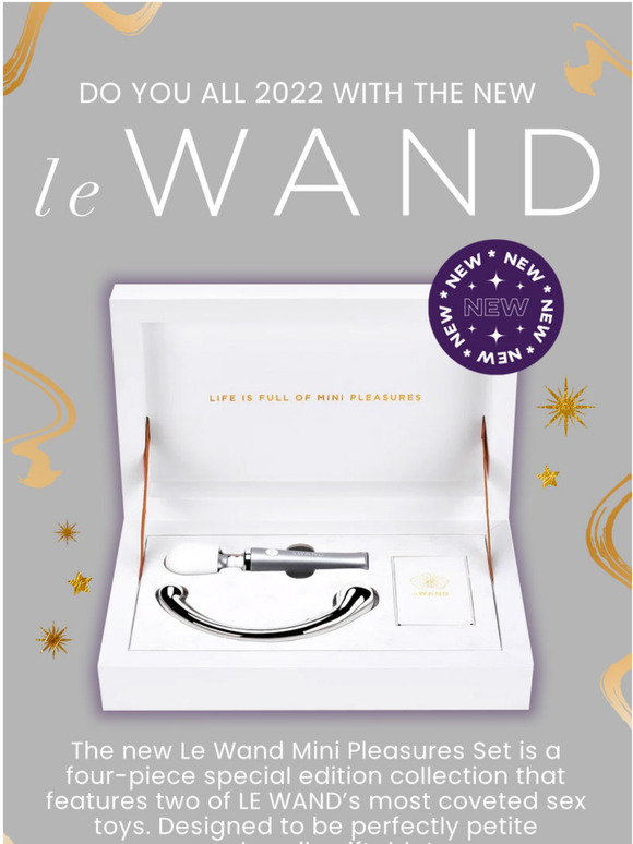 The NEW Le Wand Mini Pleasures Set