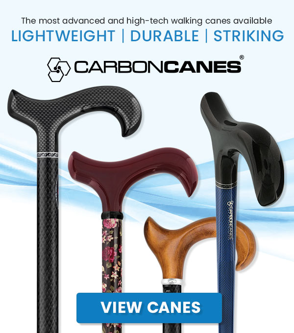 Fashionable Canes & Sticks Have you seen our carbon fiber canes? Milled