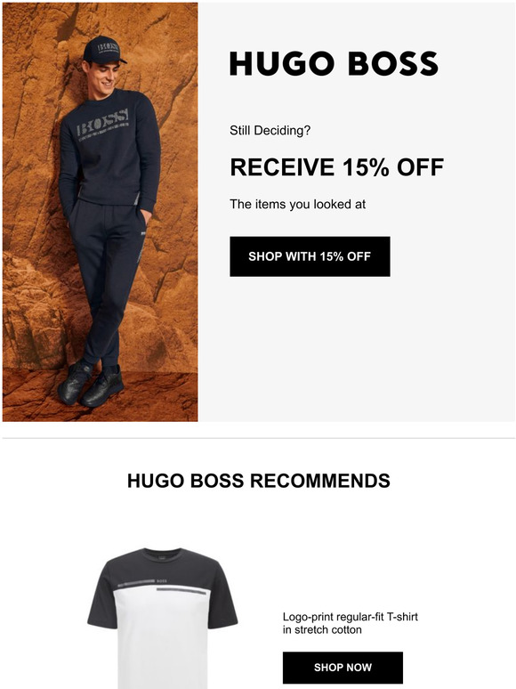 Hugo boss 15 off hotsell