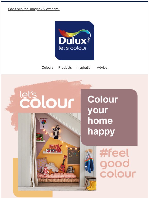 Dulux Wellbeing tips and colour trends inside Milled