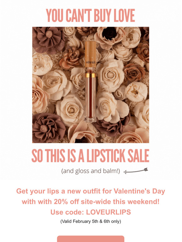 Prep for Vday with 20% Off!