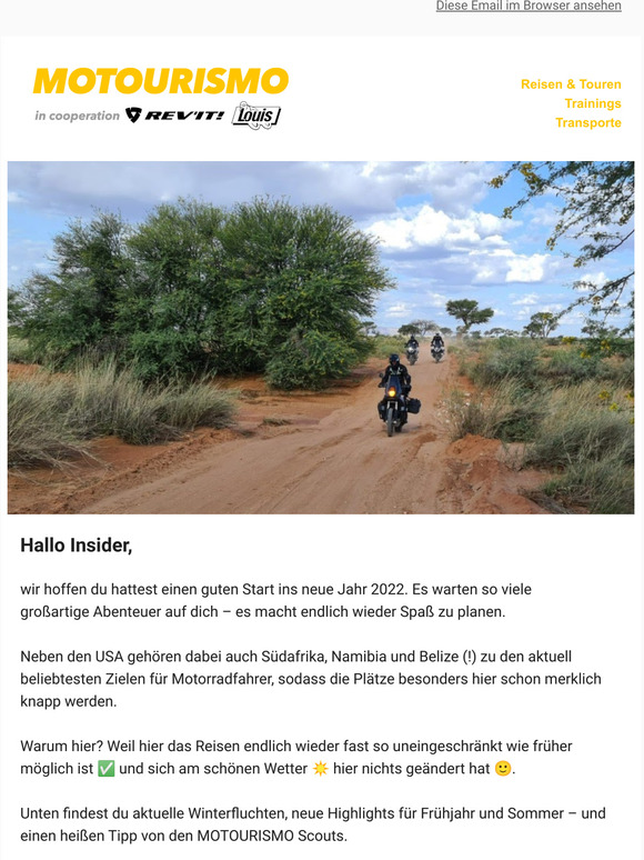 Neue Highlights + Fernreisen spezial: USA, sdliches Afrika