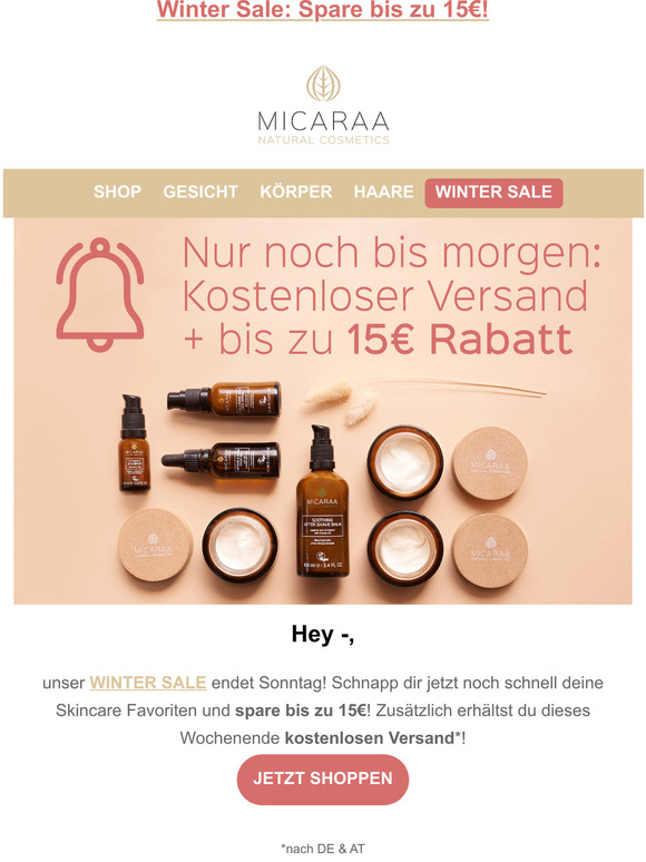 SPECIAL: Versandkostenfreies Wochenende 