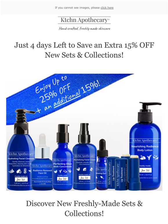 Just 4 Days Left to Save 15% OFF!