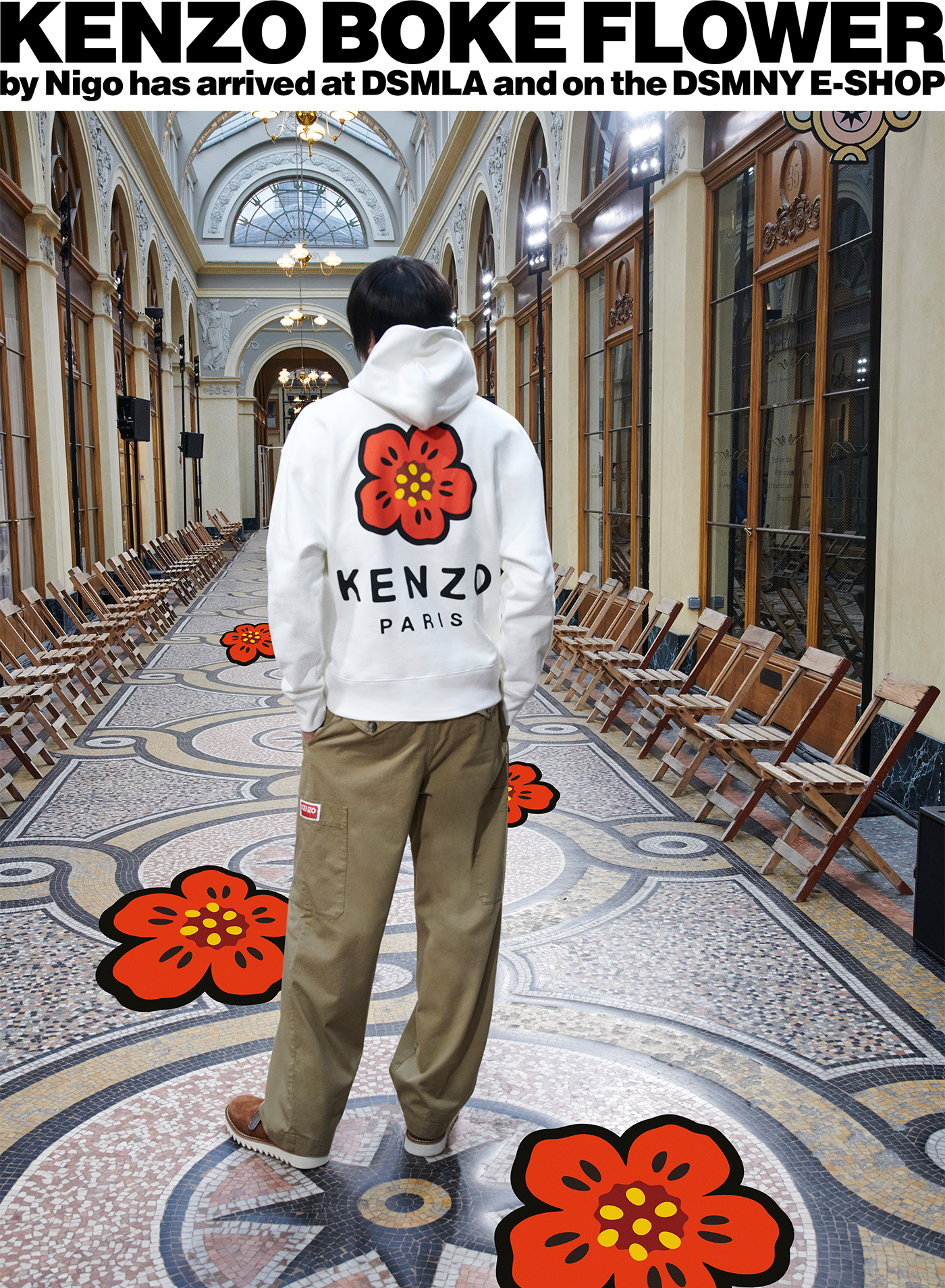 Kenzo Boke Flower by Nigo has launched today at Dover Street Market Ginza  4F. @kenzo @nigo…