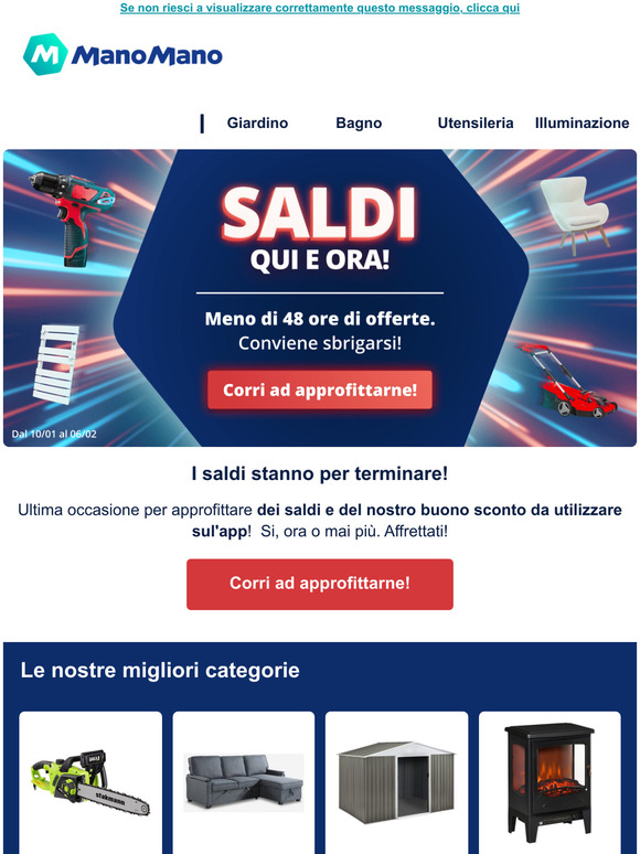 Restano meno di 48 ore di sconti!