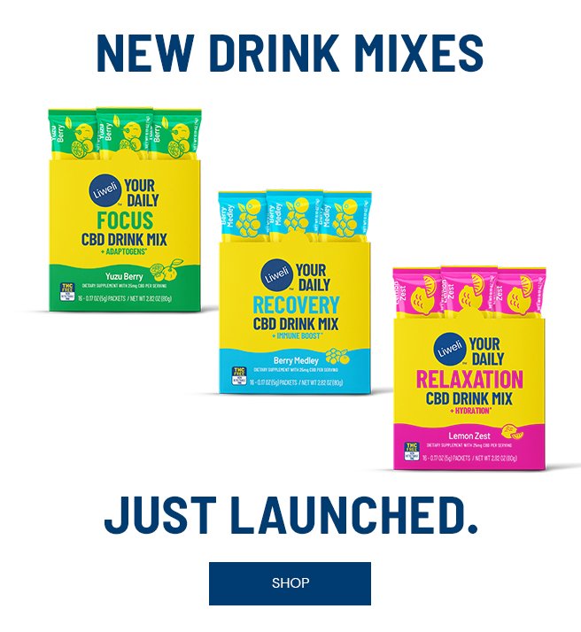 New Liweli CBD Drink Mixes