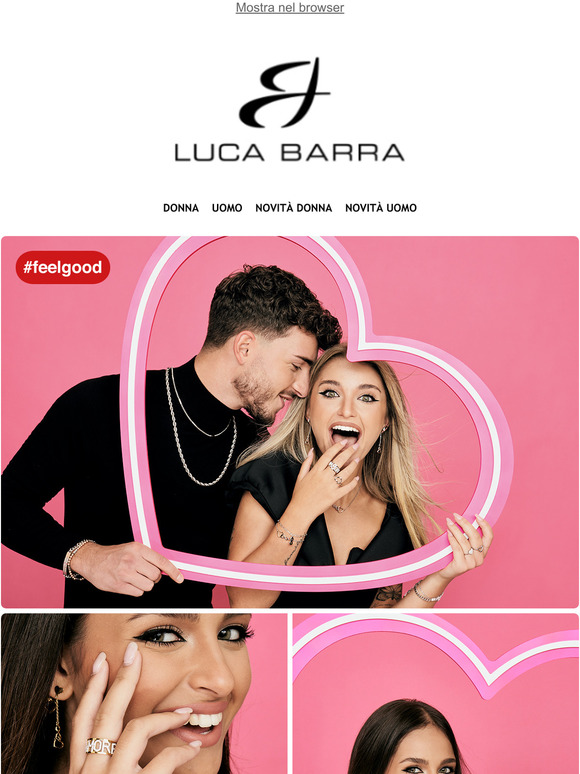 Un charm Luca Barra in omaggio!